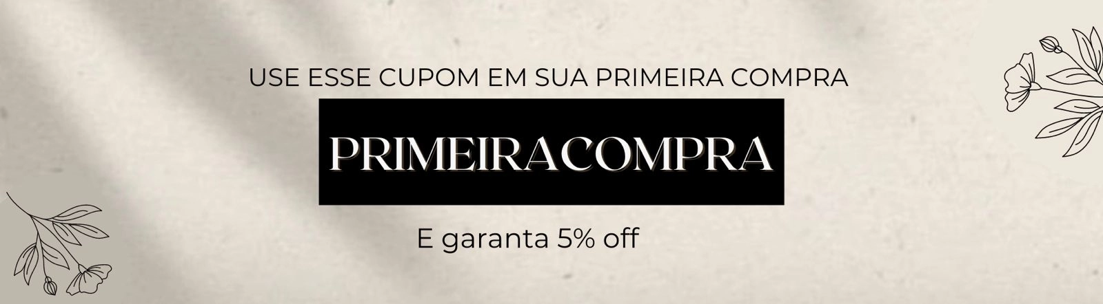 cupom de desconto