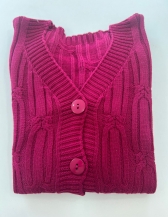 Casaco Teia - Magenta