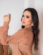 Blusa Lidiane - Bege