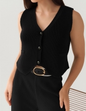 Colete Yanca - Preto