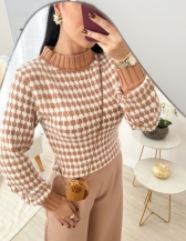 Blusa Melissa - Bege com branco