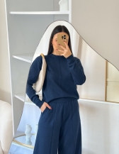 Conjunto Bruna - Azul marinho