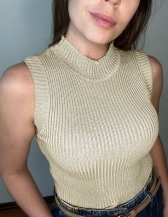Regata Belly - Amarelo manteiga