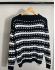 Blusa Dalila - Preto com branco