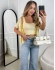 Twin set Melinda - Amarelo manteiga