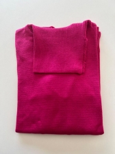 Blusa Básica Gola Alta - Pink