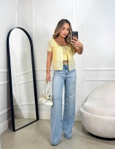 Twin set Melinda - Amarelo manteiga