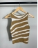Cropped Zebra - Dourado com off