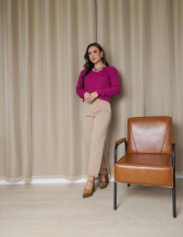 Blusa Tereza - Fuscia