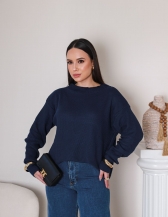 Blusa Vicky - Azul marinho