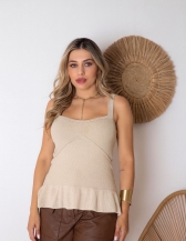 Blusa Frida - Areia