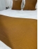 Kit Peseira Decorativa para cama Casal Pompom - Ferrugem