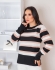 Blusa Thais - Preto com rose