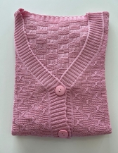 Casaco Estrela - Rosa bb