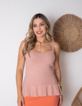 Blusa Frida - Rosa velho