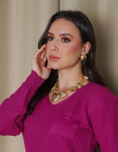 Blusa Tereza - Fuscia
