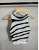 Cropped Zebra - Off com preto