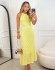 Vestido Nubia - Amarelo manteiga