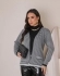 Casaco Stefany - Preto/cinza